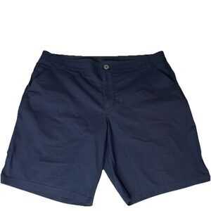 Kuhl Shorts Mens 40 Navy Blue Resistor Lite Chino Stretch Performance 10” Inseam